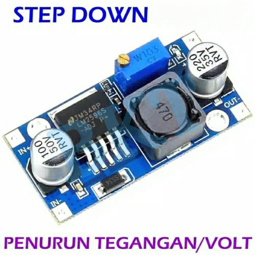 [STEP DOWN] Modul Power Supply Step Down LM2596 S DC-DC 3A LM2596s