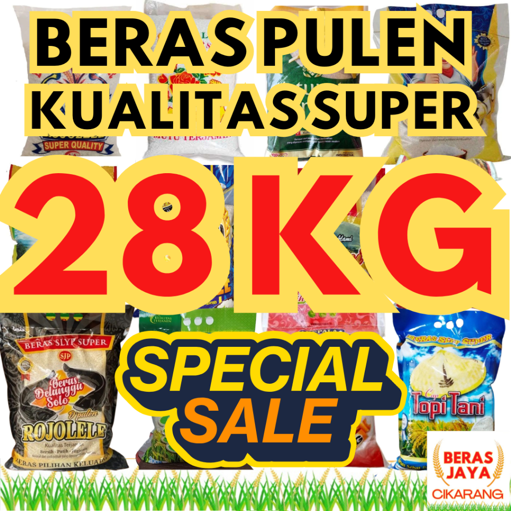 

Promo Beras Pulen Ramos Setra Kualitas Terjamin Bersih Bebas Kutu Super 28 kg Murah Gratis Ongkir