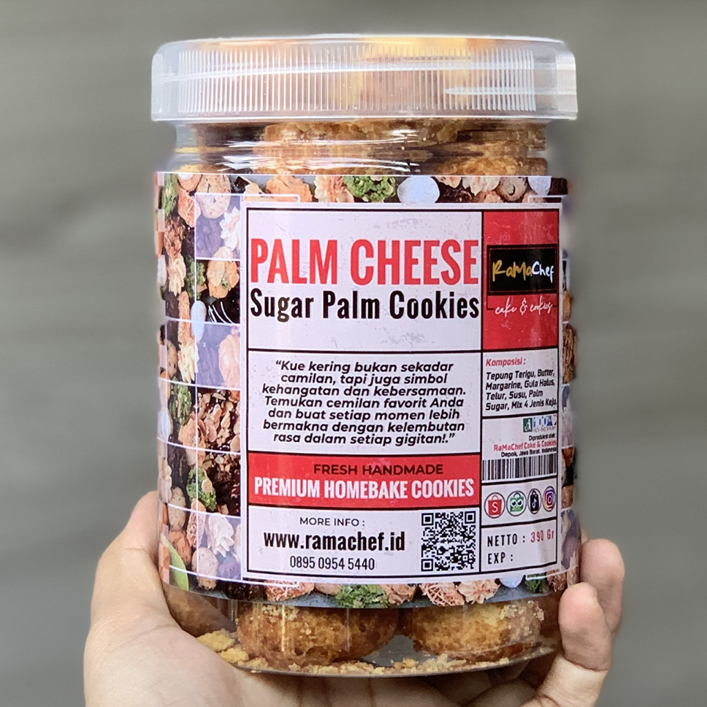 

Kue Kering Palm Cheese Sugar Premium Butter Wijsman Homemade by RaMaChef