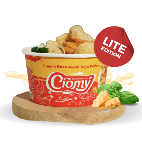 

Ciomy Cuanki Ayam Keju Pedas Cuangki Ciomy Cup Kecil Halal Non MSG