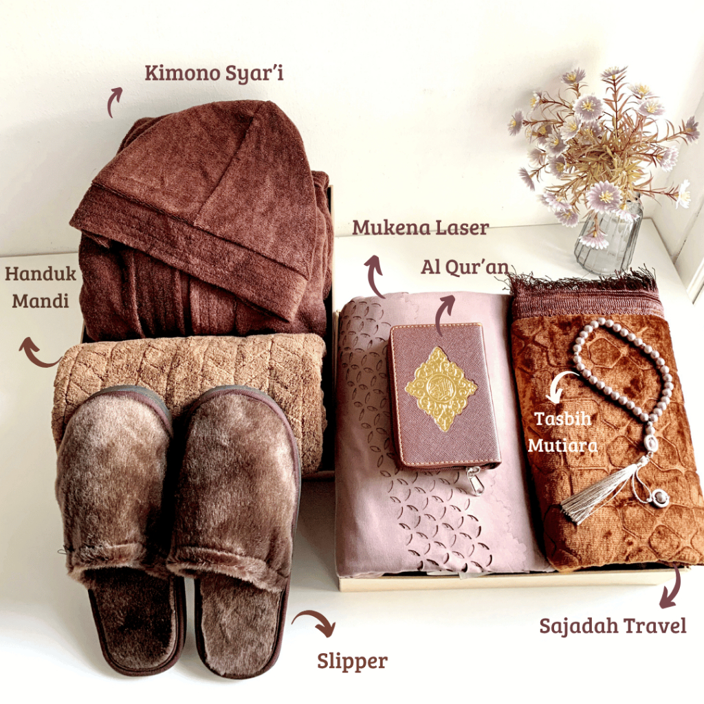 JAPA - (SYAR'I) SESERAHAN TERLENGKAP/ SESERAHAN ALAT SHOLAT DAN PERALATAN MANDI/ SESERAHAN HANDUK