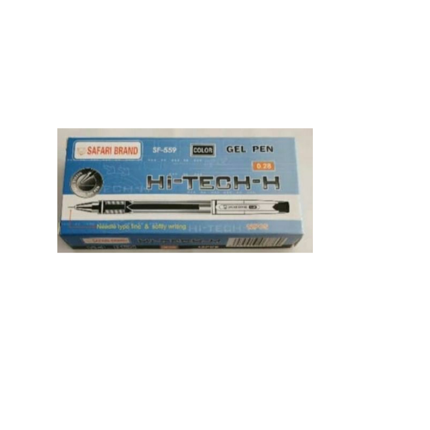 

Bolpoin HiTech Safari SF-559 0.28 mm Pulpen Hitec (1 lsn)