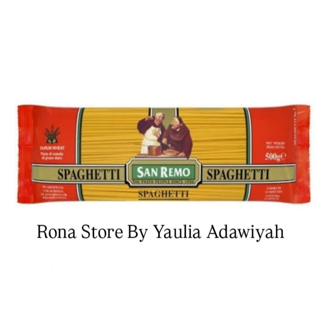 

San Remo Spagheti 500 Gram
