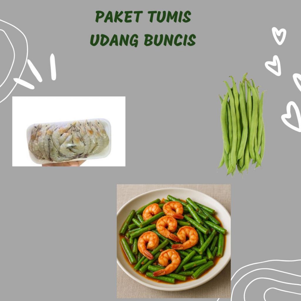 

Paket Sayur Tumis Udang Buncis Segar | Sayur Freshmart Bandung
