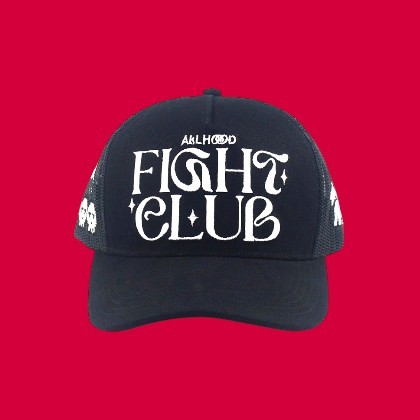 TOPI TRUCKER BORDIR ALLHOOD - FIGHT CLUB / Topi Bisbal / Topi Original Clothing / Topi Premium