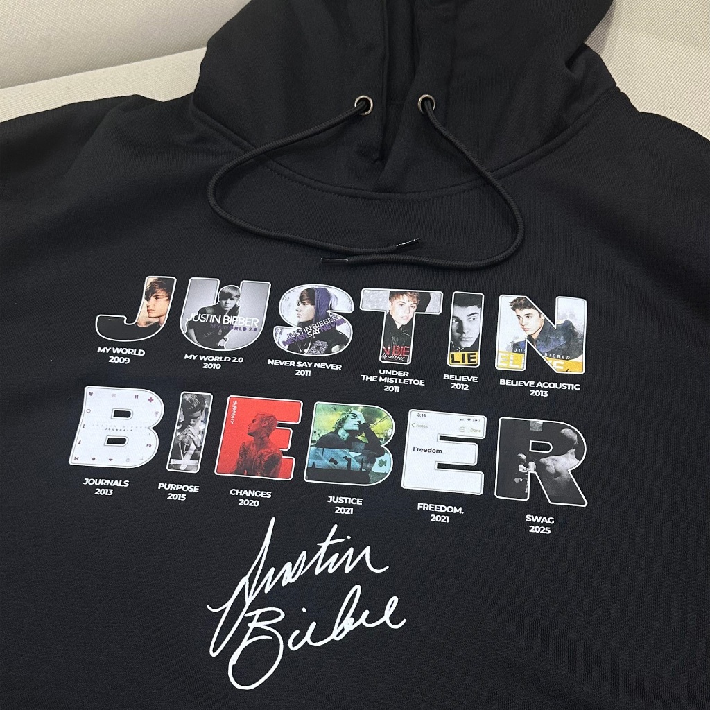 Justin Bieber Albums Hoodie