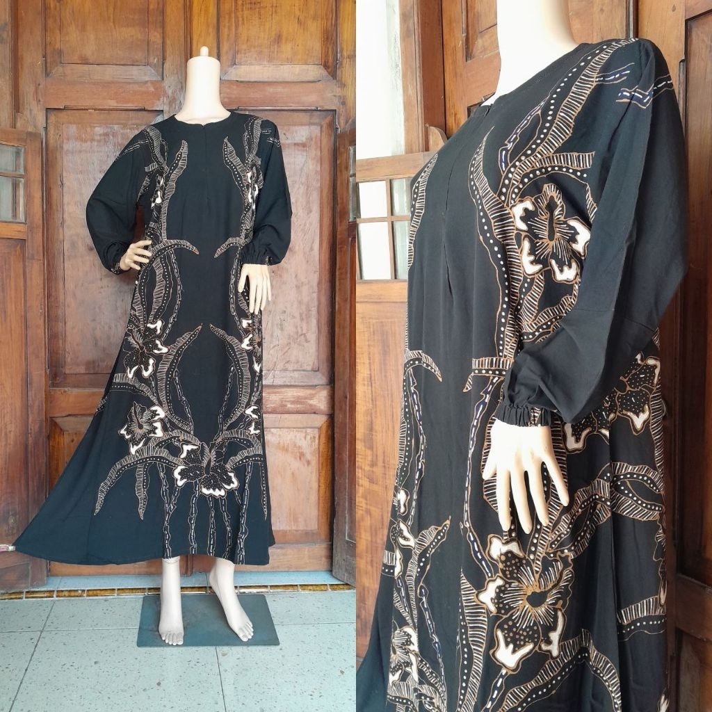 Gamis Batik Tulis Sogan