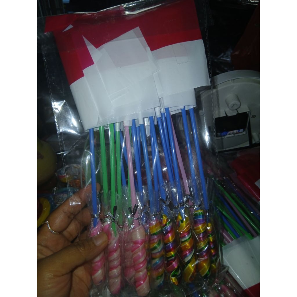 

Lolipop viral bendera 17 agustus merdeka (free buble dan kardus)