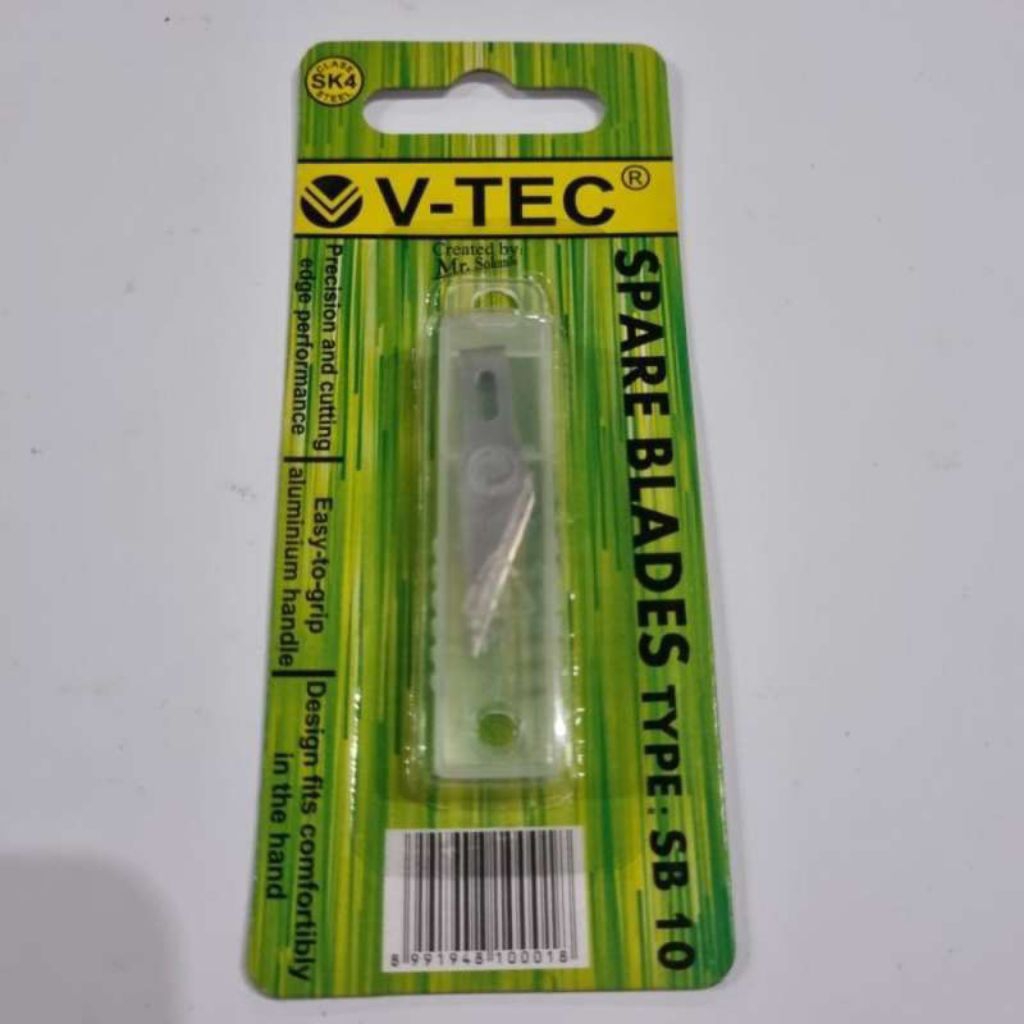 

REFILL CRAFT KNIFE V-TEC SPARE BLADES SB-10