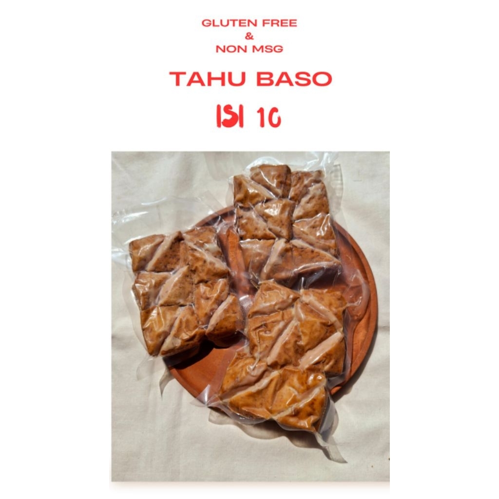 

TAHU BASO GLUTEN FREE DAN NON MSG