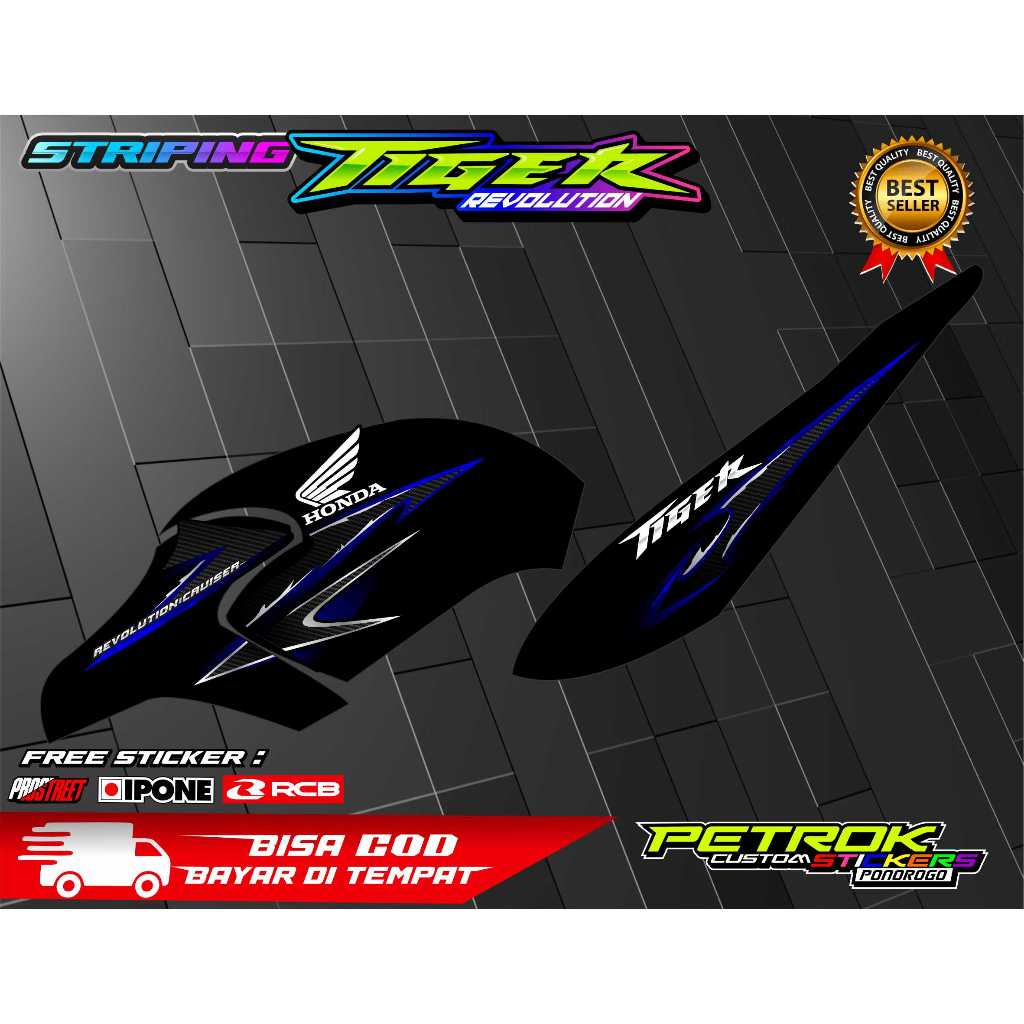 STRIPING VARIASI TIGER REVO / STICKER LIST VARIASI TIGER REVO