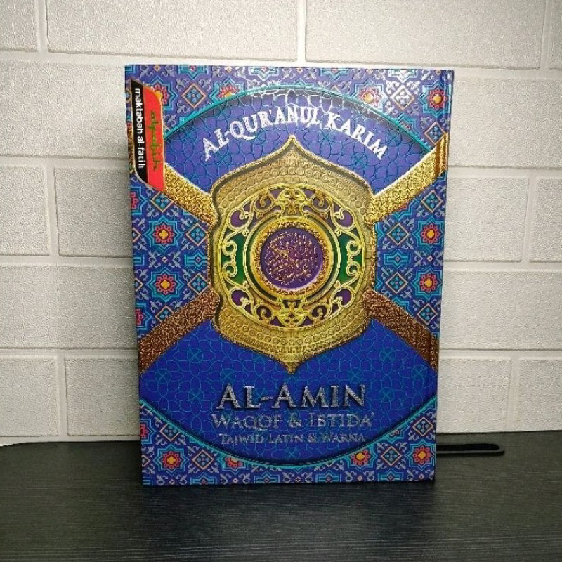 

Alquran Al Amin Waqaf Ibtida Dan Tajwid Latin Warna, Ukuran Besar A4