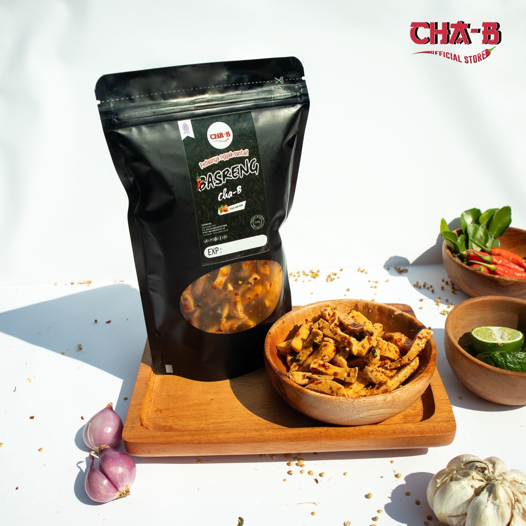 

CHA-B Basreng Rasa Pedas Daun Jeruk 250 gr