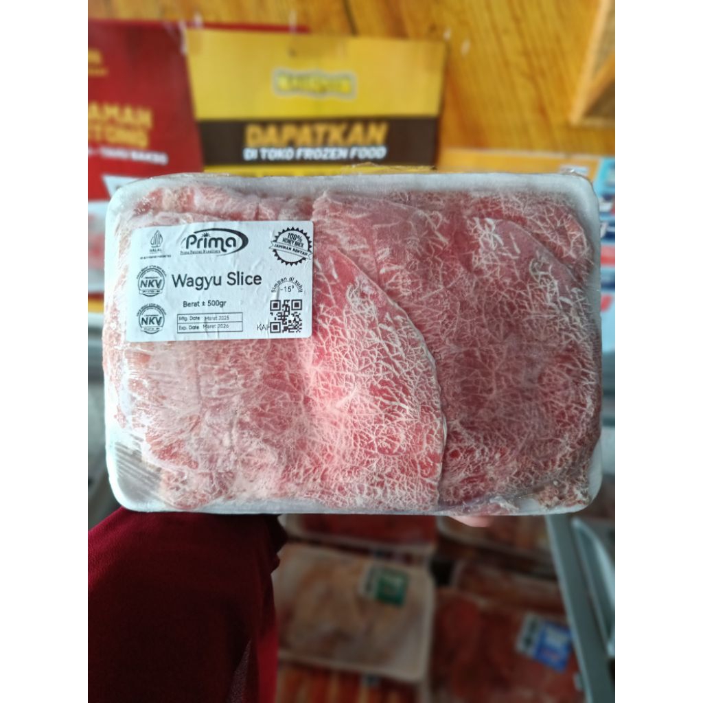 

daging Wagyu slice 500gr