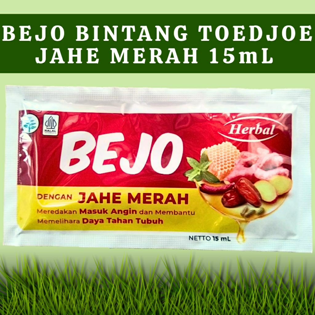 

(GROSIR) Bejo Jahe Merah Bintang Toedjoe 15mL