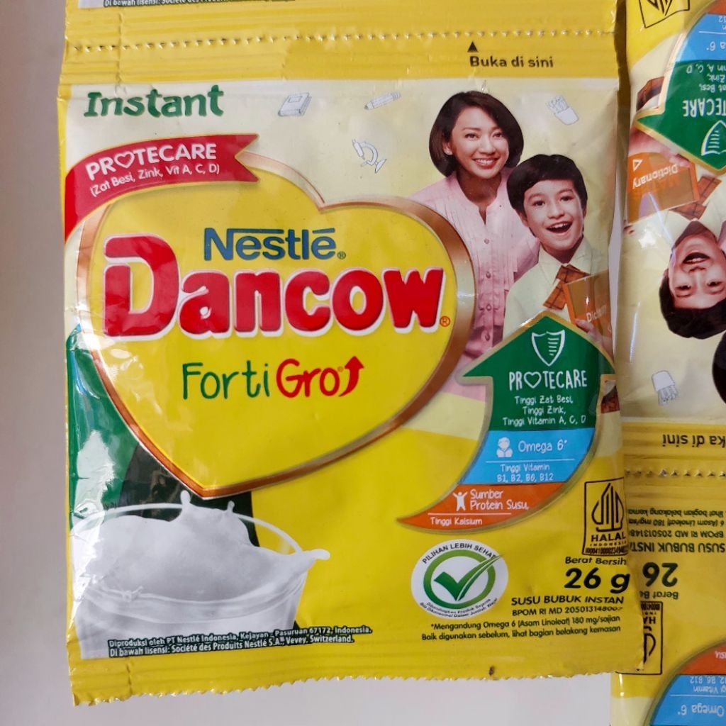 

Netsle Dancow Instant FortiGro Saset 26gr