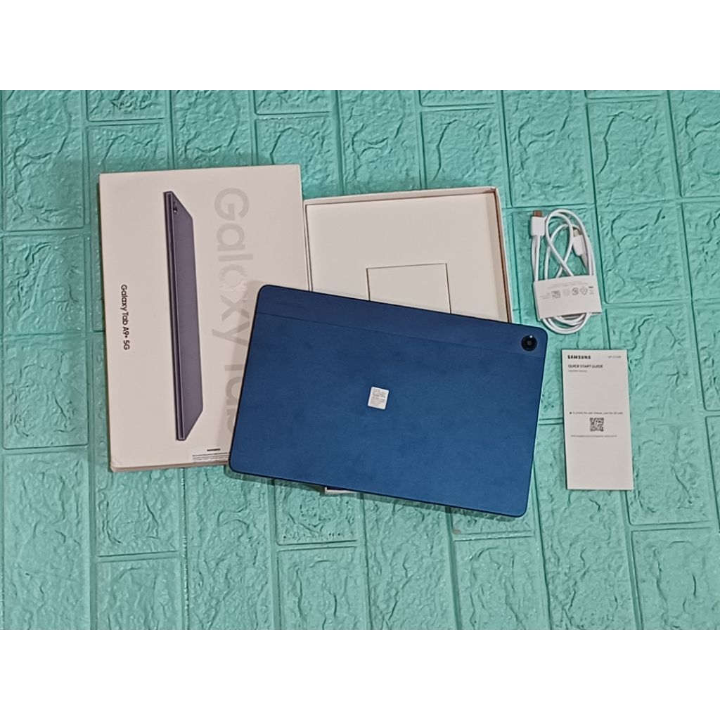 SAMSUNG TAB A9 PLUS 5G RAM 8/128 SECOND FULSET GARANSI RESMI