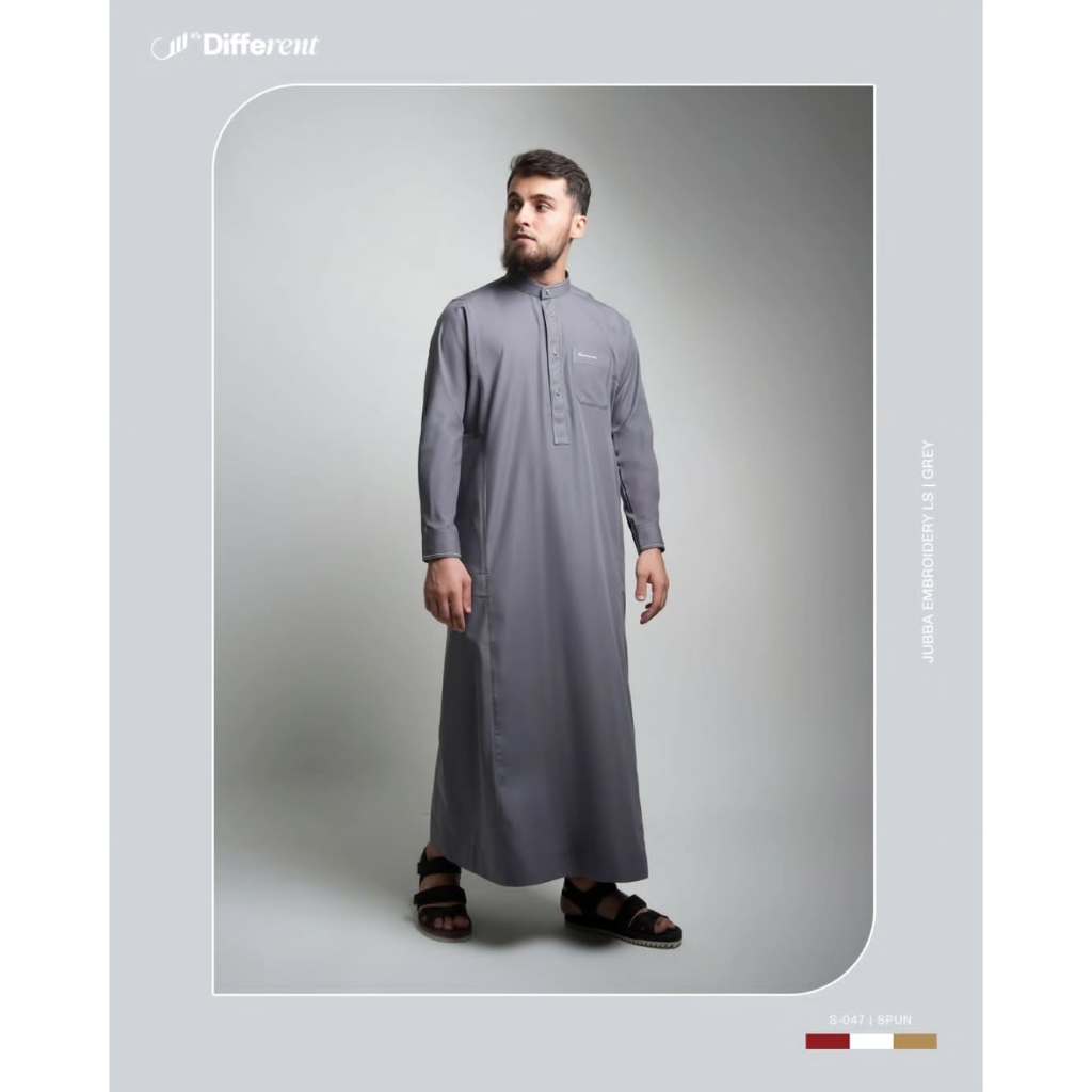 SAMASE - S053 - JUBBA EMBROIDERY SLIMFIT - TR PREMIUM STRETCH