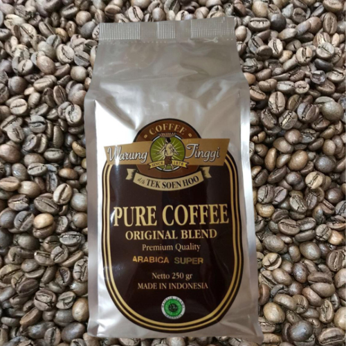 

Biji Bubuk Kopi Arabica Super Isi 250 Gram Minuman Aroma Wangi Coffee Cafe Enak Kopi Kemasan