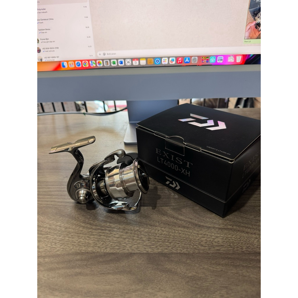 Reel Spinning Daiwa Exist LT 4000-XH 2022 Bekas