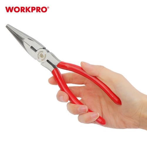 Workpro Long Nose Pliers / Tang Hidung Panjang/ Tang Lancip/Tang Buaya