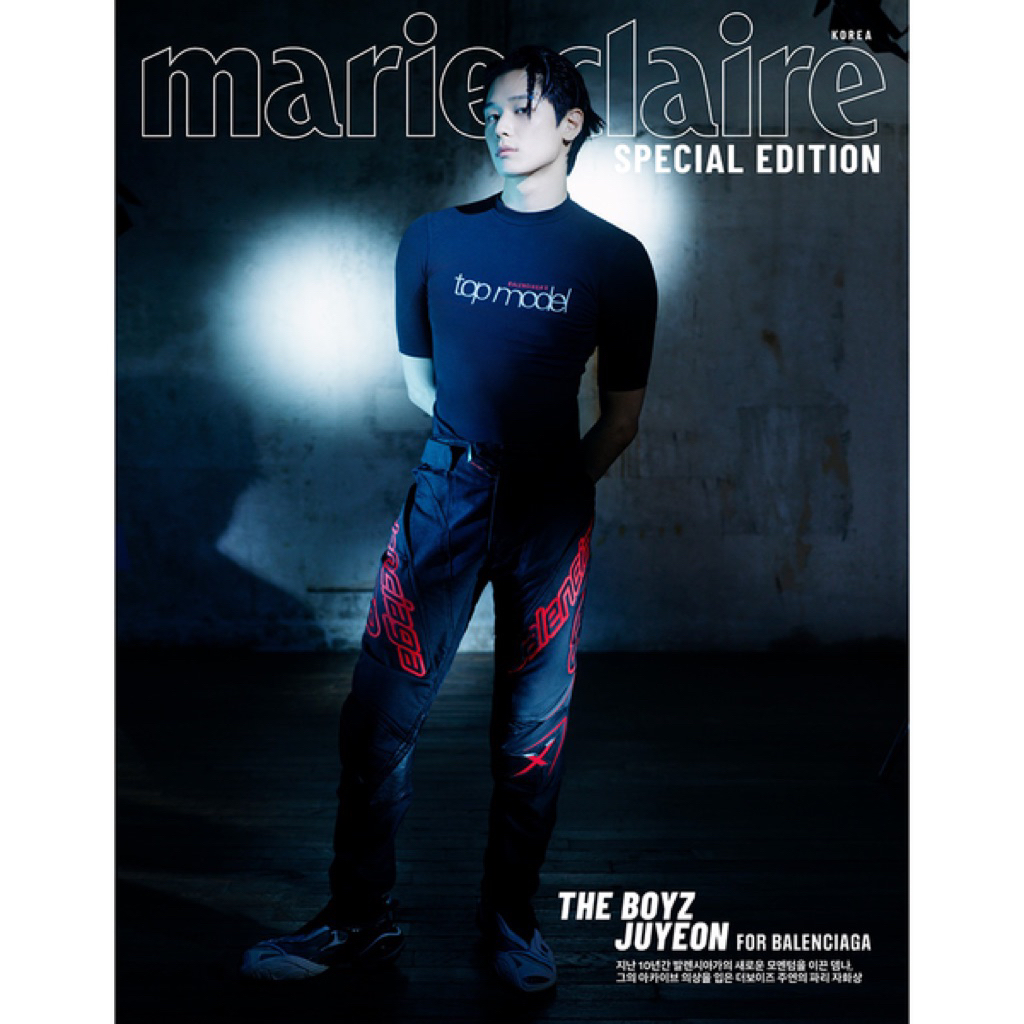 [PRE ORDER] MAJALAH MARIE CLAIRE SPECIAL EDITION COVER THE BOYZ JUYEON A B C OFFICIAL MURAH
