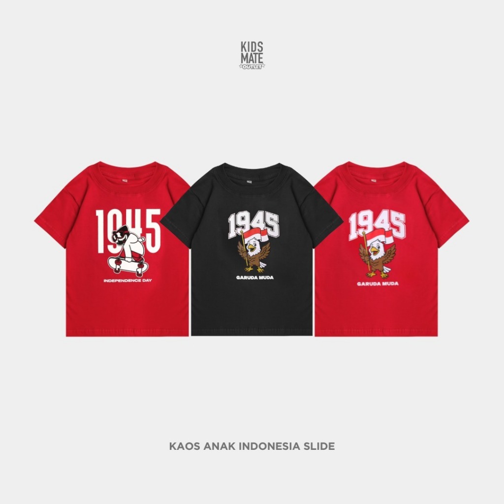 Kaos Anak Indonesia Slide KOI