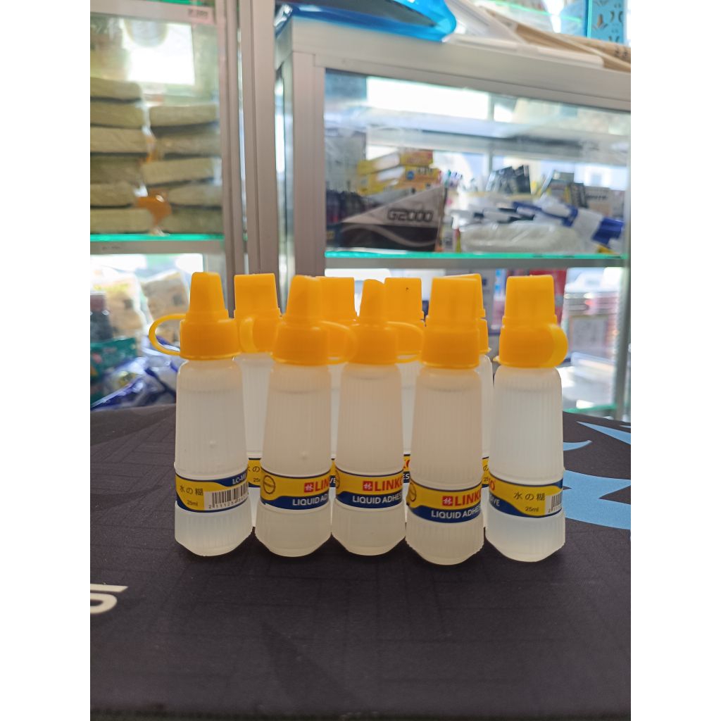 

Lem Cair Kertas Linko 25ml (Kecil) Eceran