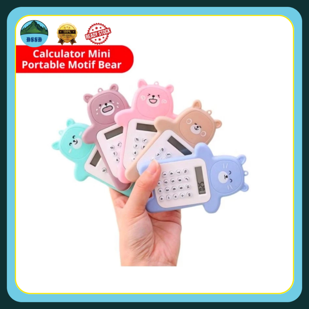 

Kalkulator Mini Portabel Beruang | Kalkulator Lucu ABS Portable | Kalkulator Mini Karakter Beruang | Kalkulator Portable Praktis | Kalkulator ABS Desain Imut | Kalkulator Mini Multifungsi | Kalkulator Beruang Travel | Kalkulator Portable Unik & Cute