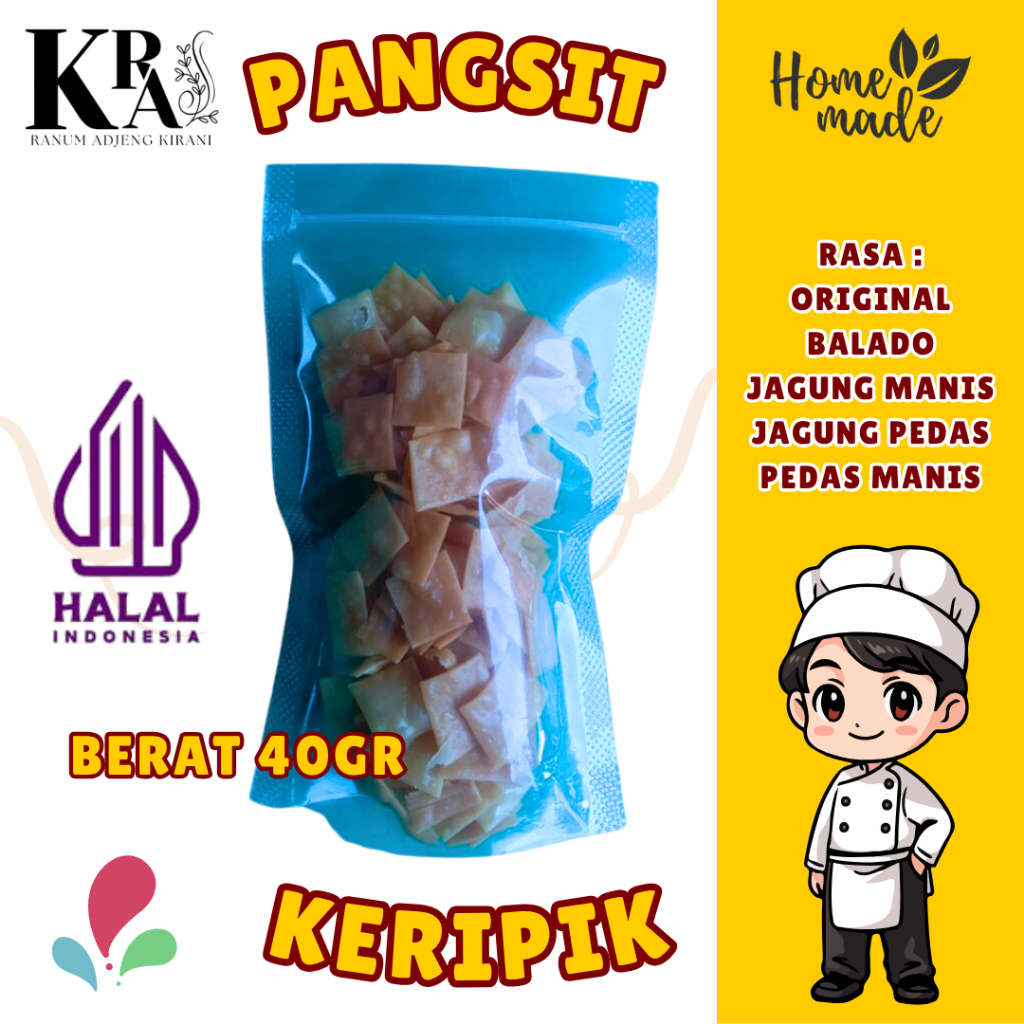 

Keripik Pangsit Renyah dan Gurih