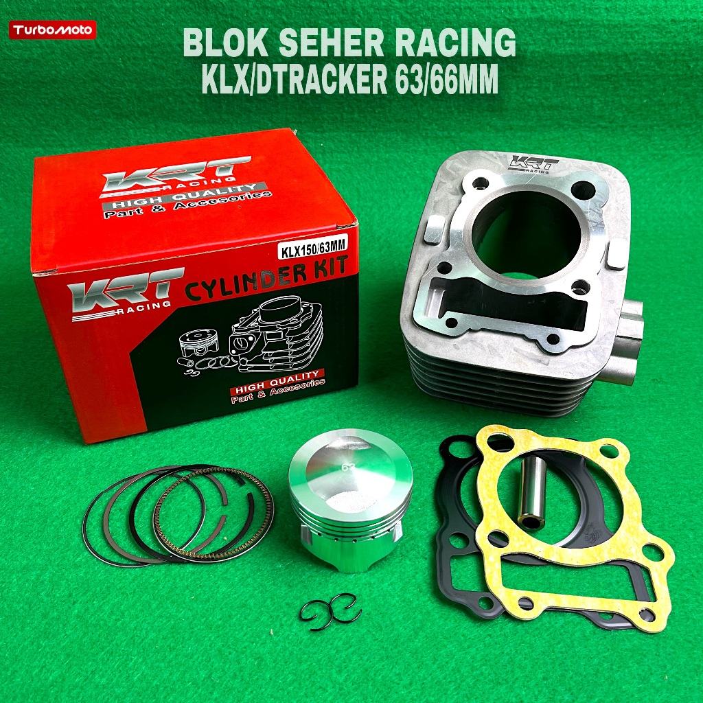 BLOK SEHER BORING BOURING BORE UP KLX KRT 63MM 66MM KRT