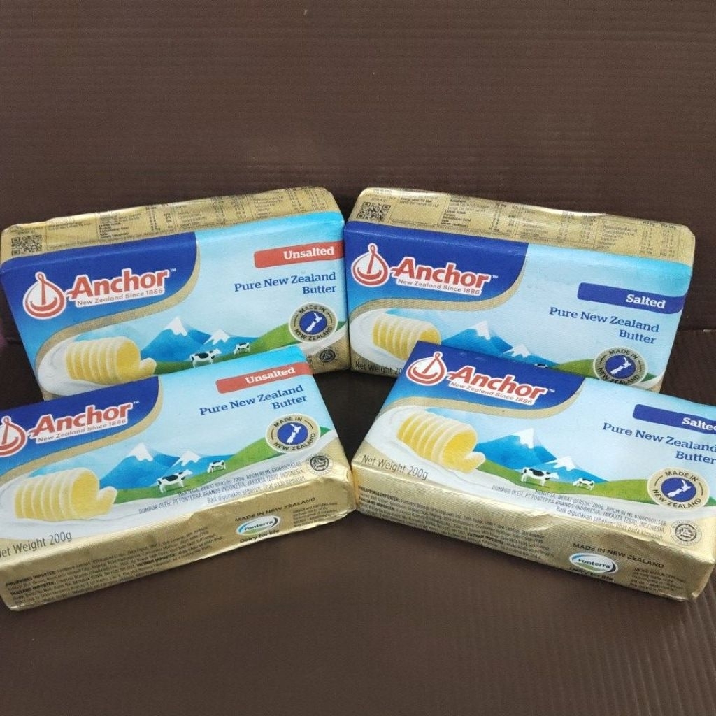 

Butter anchor salted / unsalted 200gr