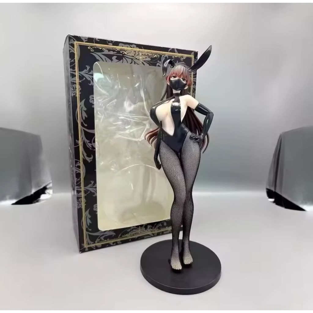 action figure konata bunny girl pvc 29cm bear panda figure