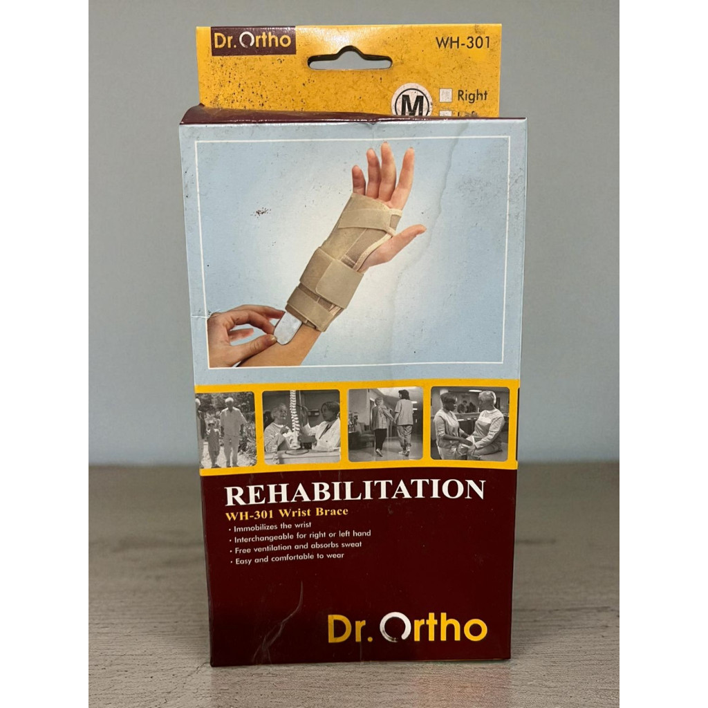 wrist brace penyangga cedera tangan gips