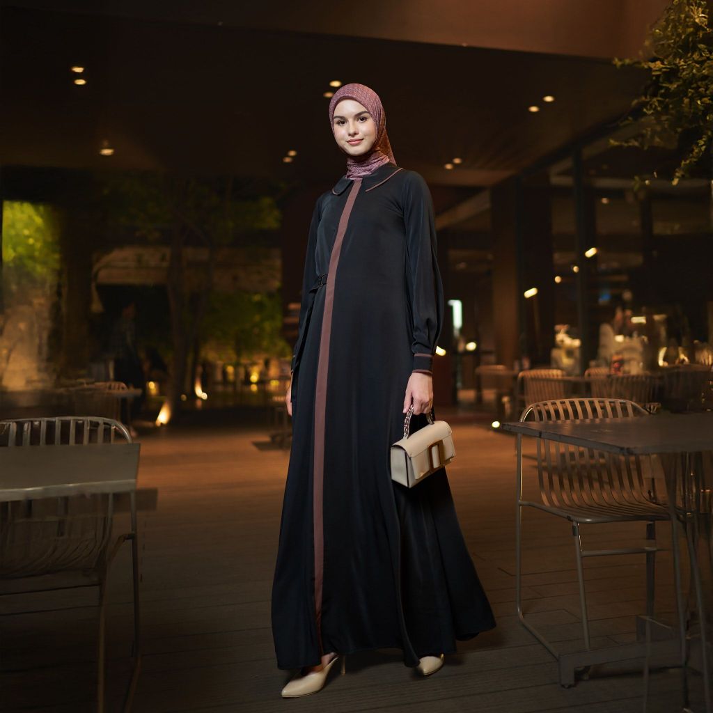 ZB - Vellyn Dress - Dress Casual Kerja Muslimah