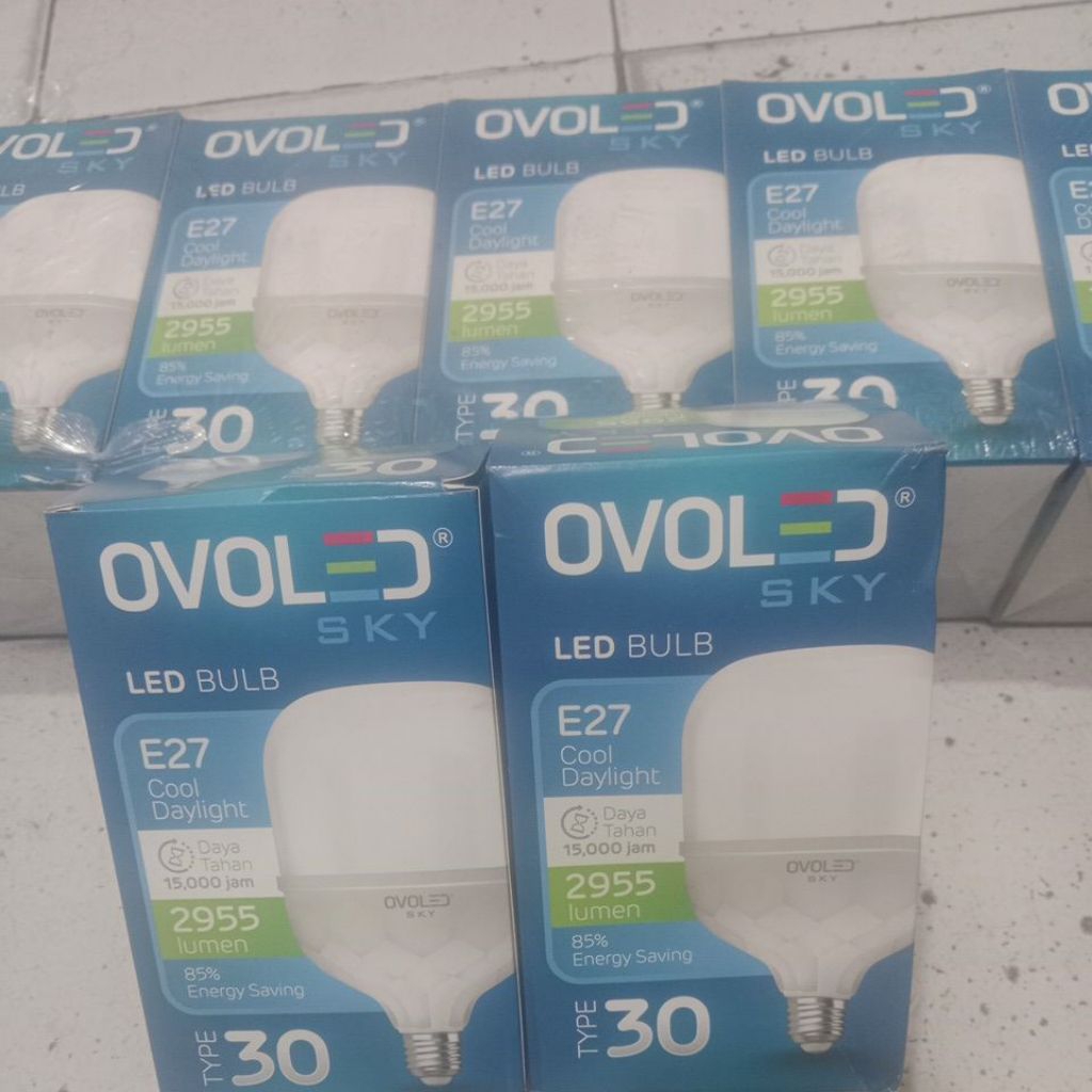 led 30wat bergaransi 1 tahun.ovoled lampu baru murah