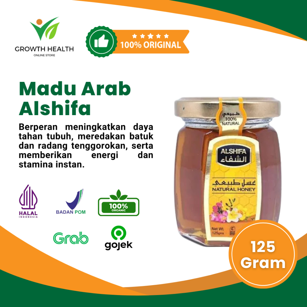 

Madu Arab Al Shifa 125gr Madu Asli Murni Alshifa