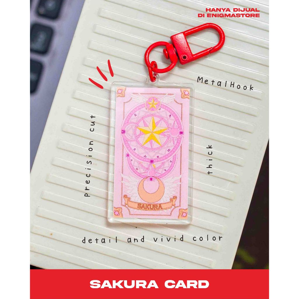 CARDCAPTOR SAKURA CARD KEYCH