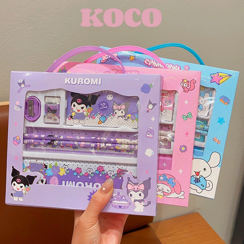 

KOCO Kotak Pensil Anak Set Stationery/Alat Tulis Kotak Pensil Karakter/Alat Tulis set Lengkap