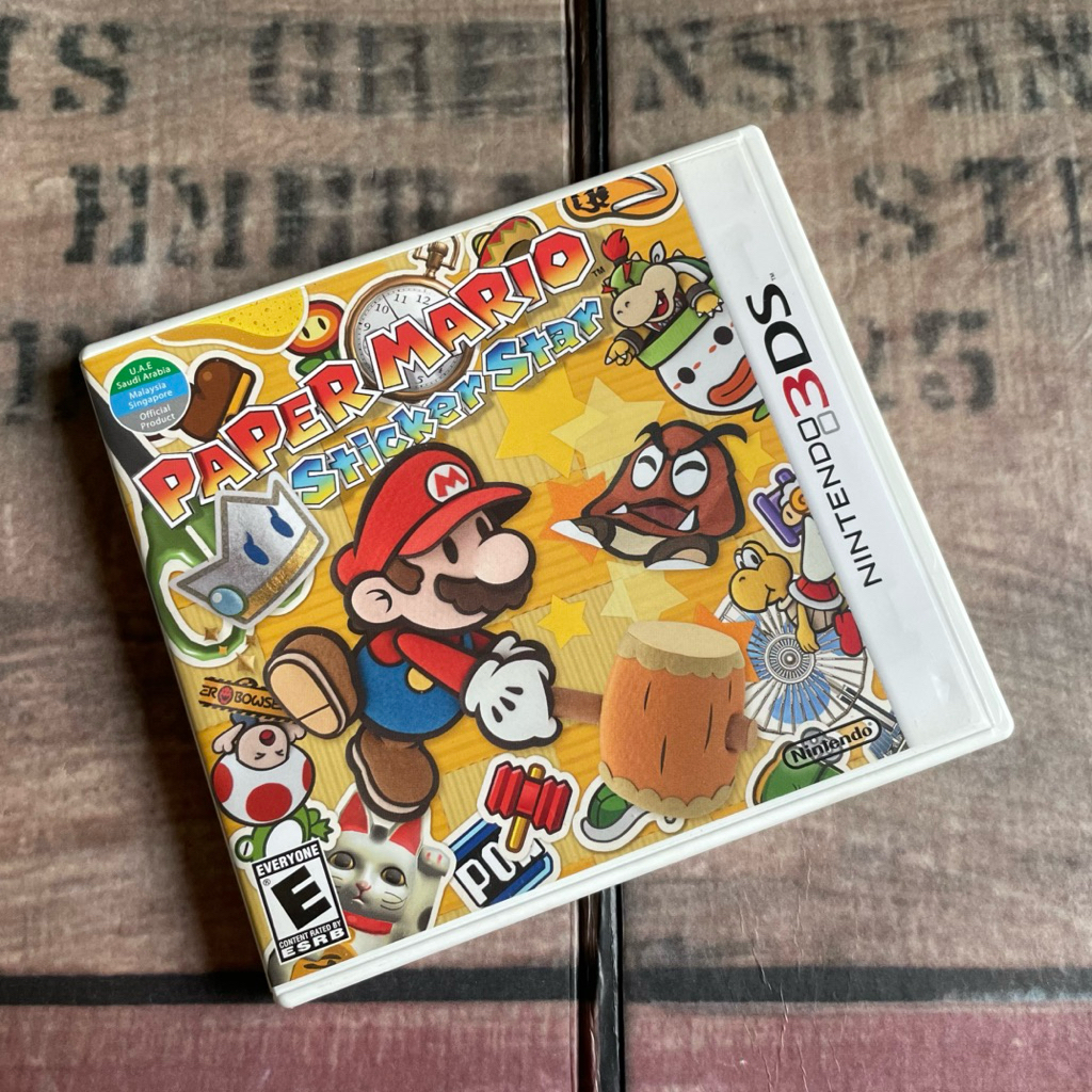 Paper Mario Sticker Star Game Nintendo 3DS Second