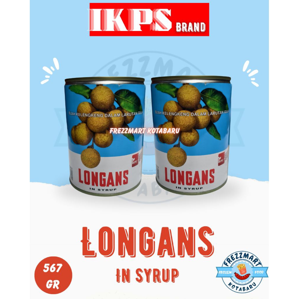 

Longan in Syrup IKPS Brand Kelengkeng 567 GR Frezzmart Kotabaru