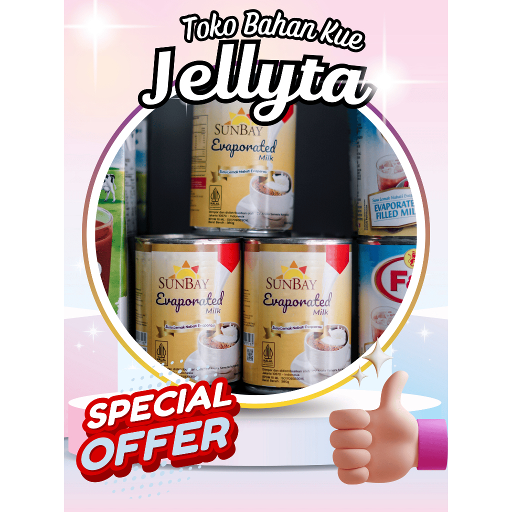 

Susu Evaporasi Sunbay | 380 ml