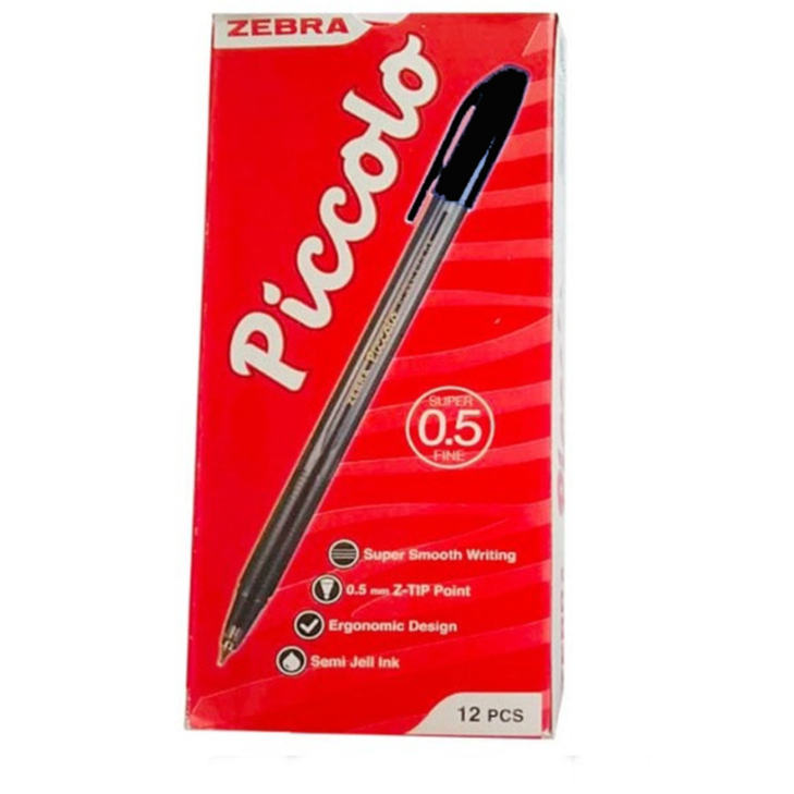 

Zebra Piscolo super fine 0.5mm Black (1pack)