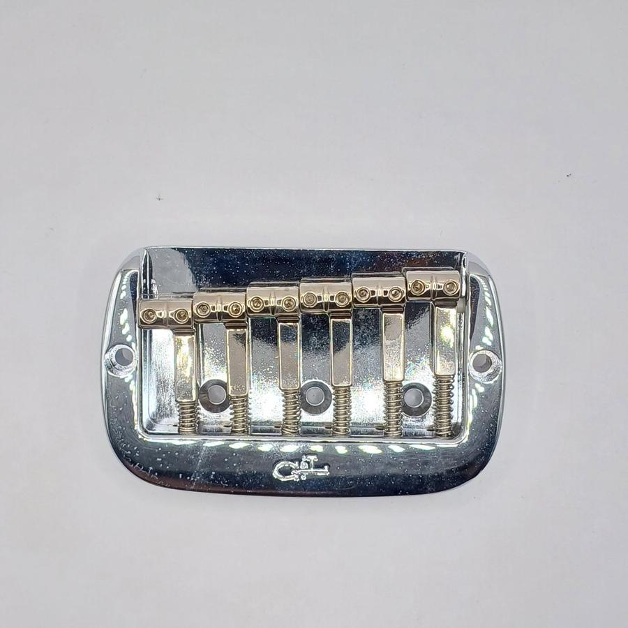 Bridge Gitar Guitar G&L GnL Saddle Lock 6 String Chrome