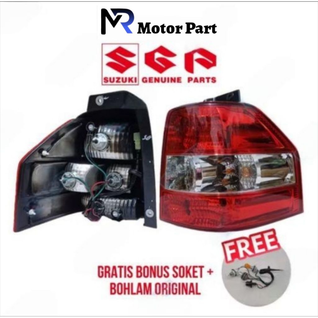 stoplamp suzuki APV original ( bonus Soket & Bohlam ) / lampu belakang mobil suzuki apv kualitas asl