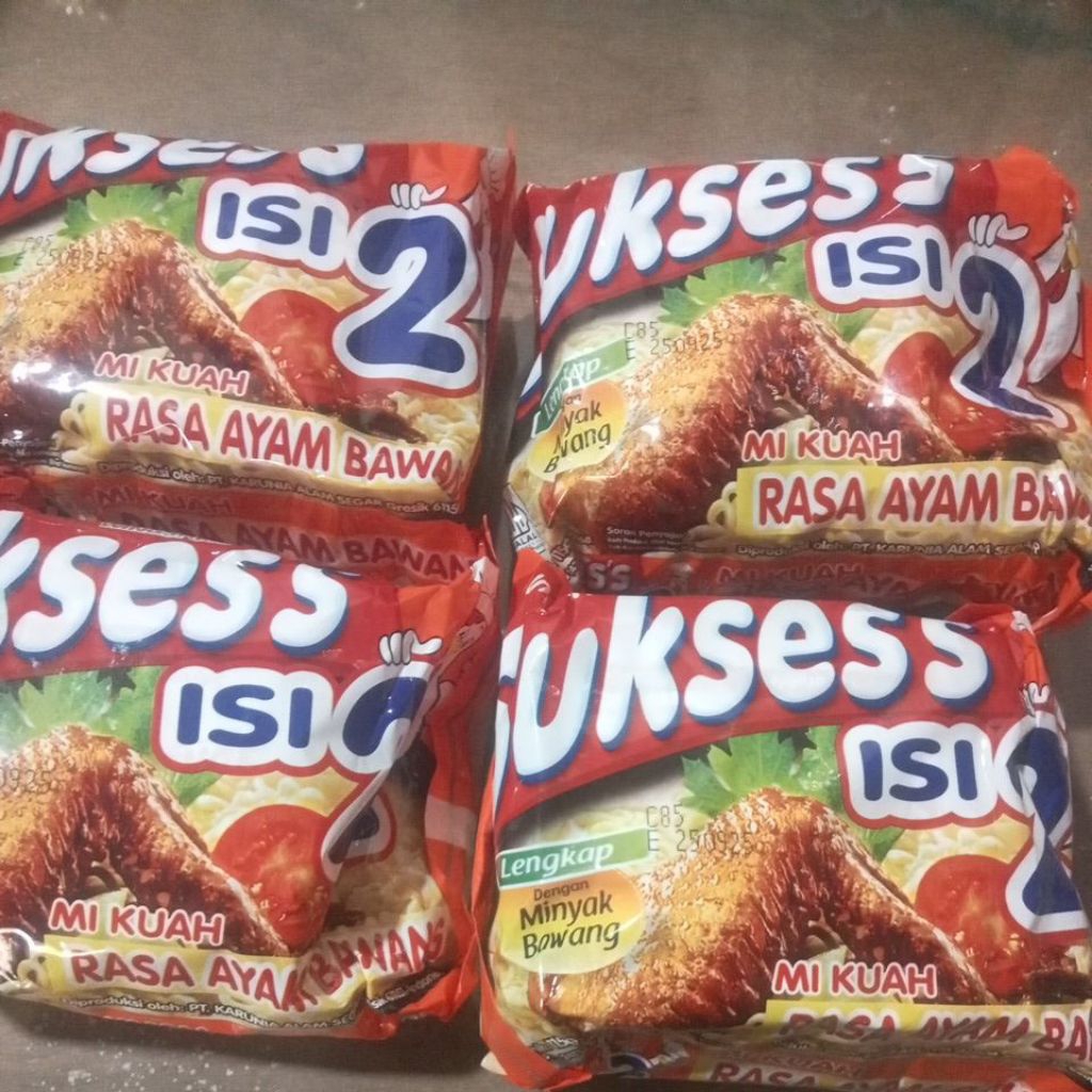 

MIE SUKSES AYAM BAWANG