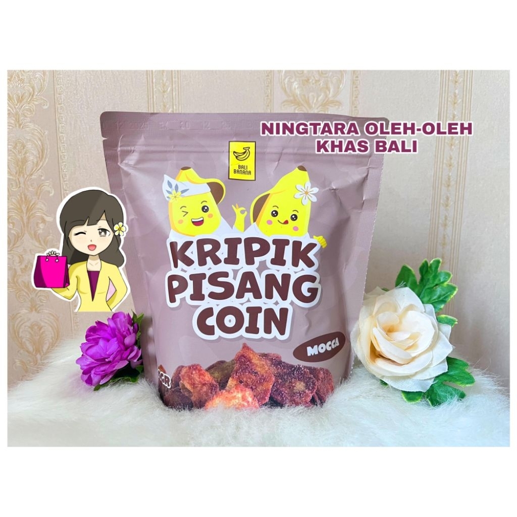 

KRIPIK PISANG COIN BALI BANANA RASA COKLAT & MOCCA