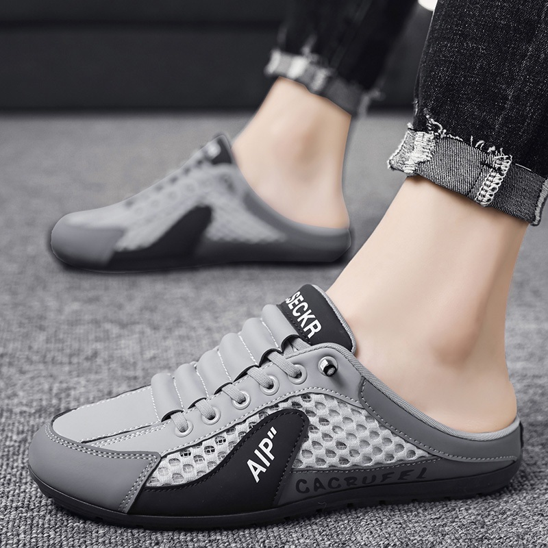 Sepatu Slip On ANTI AIP Pria Sepatu Sneakers Sandal Slip On Pria Trendy Kasual Sepatu pria berkualit