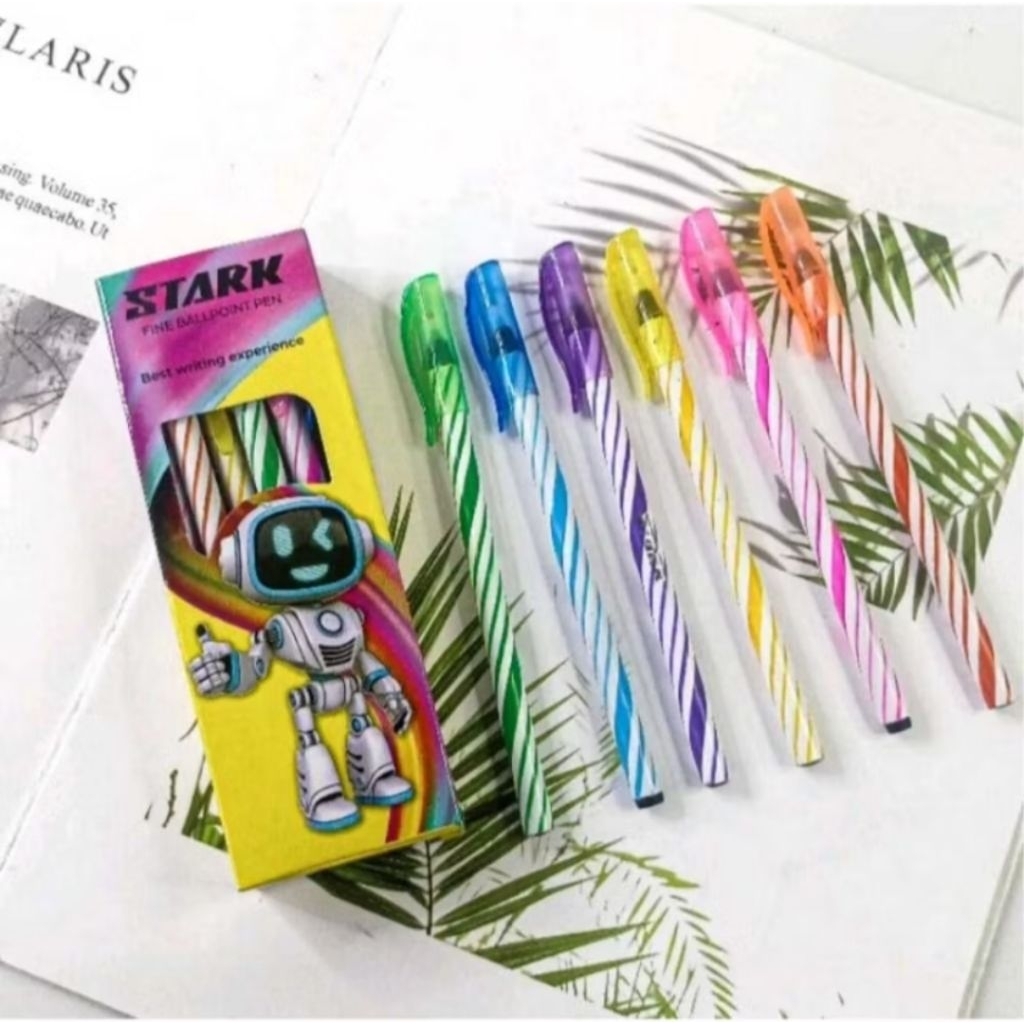 

Ballpoint Spin/ Pulpen Lilin - 12 Pcs/ Buah