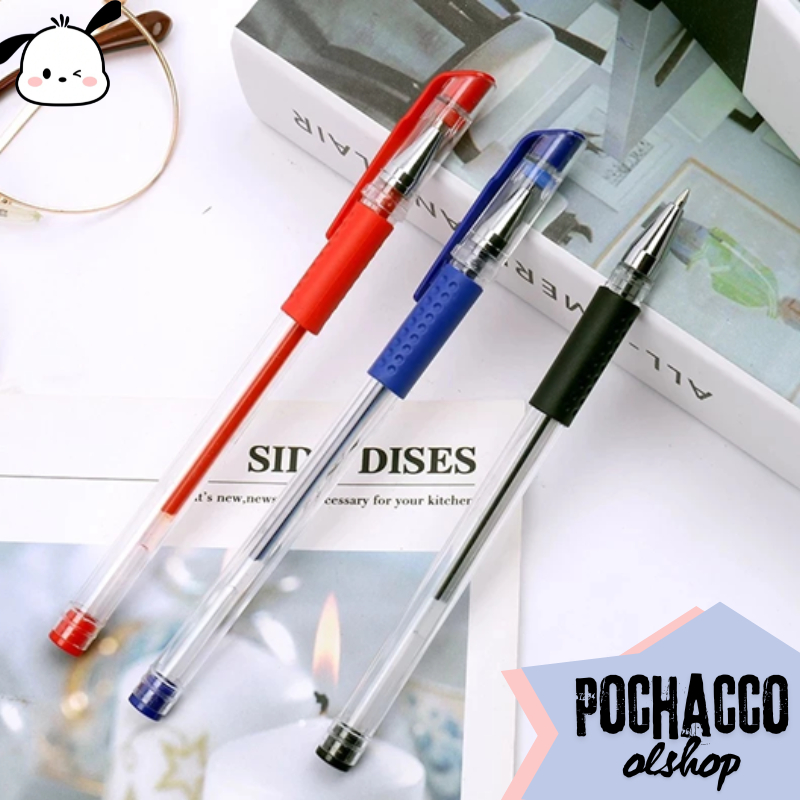 

PNG001 Pulpen Gel Ink 0.5Mm Alat Tulis Kantor Sekolah Pena Pen Gel Tinta Cair Standart